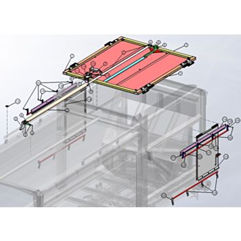 Titan Sliding and Top Door Assembly